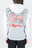 REBEL MINDS WARRIORS FLEECE JACKET - 152-503 - GREY