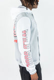 REBEL MINDS WARRIORS FLEECE JACKET - 152-503 - GREY