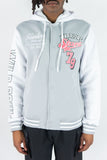 REBEL MINDS WARRIORS FLEECE JACKET - 152-503 - GREY