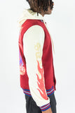 REBEL MINDS REBELLION FLEECE JACKET - 152-537 - BURGUNDY