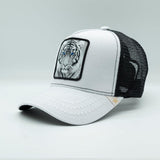 GOLDSTAR TRUCKER HAT - GS1006- WHT/BLK