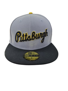 NEW ERA FITTED 9 FIFTY PACH - PITTSBURGH PIRATES - 1420238 - GRAY/BLACK