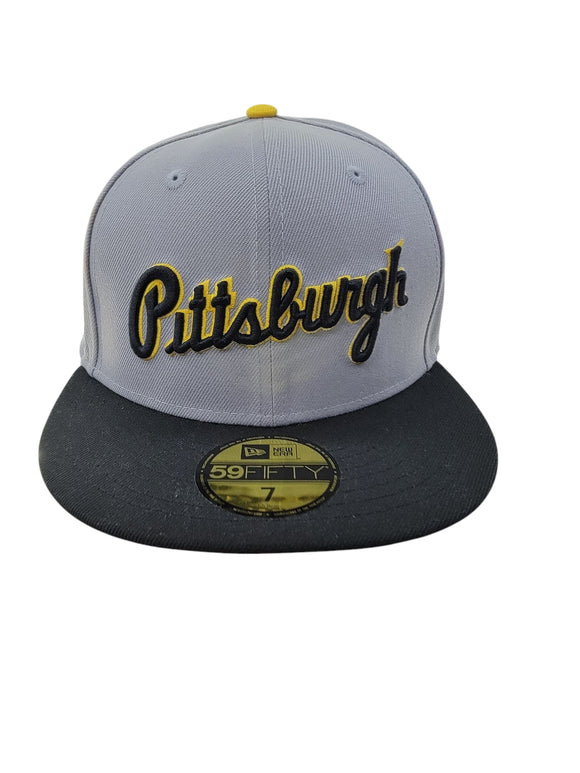 NEW ERA FITTED 9 FIFTY PACH - PITTSBURGH PIRATES - 1420238 - GRAY/BLACK