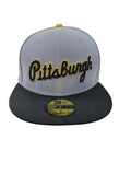NEW ERA FITTED 9 FIFTY PACH - PITTSBURGH PIRATES - 1420238 - GRAY/BLACK