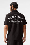 JORDAN CRAIG SEE YOU IN PARADISE SHORT SET - BLACK