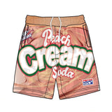 HP FARMS PEACH WRAP KNIT SHORT - 222-36598- PEACH