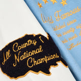 PELLEPELLE VARSITY JACKET - 422-37474 - LT.BLUE