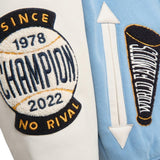 PELLEPELLE VARSITY JACKET - 422-37474 - LT.BLUE