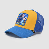 GOLDSTAR TRUCKER HAT - GS211- ROYAL/YELW