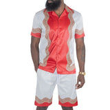 (B&T) MAKOBI SASSARI SHORT SET - M821 - NATURAL