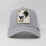 GOLDSTAR TRUCKER HAT - GS154 - GREY/WHT