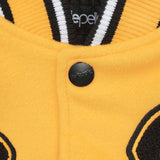 PELLEPELLE VARSITY JACKET - 422-37475 - BLACK /GOLD