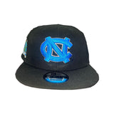 NEW ERA SNAPBACK 9FIFTY PACH- N CAROLINA TARHEEL - 12222022NC - BLK/TURQ