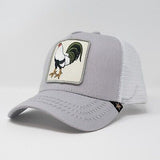 GOLDSTAR TRUCKER HAT - GS154 - GREY/WHT