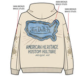 VON DUTCH JACKETS - 4VND2B0393CL - BUTTERCREAM