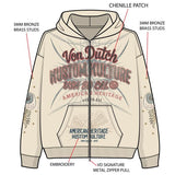 VON DUTCH JACKETS - 4VND2B0393CL - BUTTERCREAM