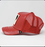 GOLDSTAR TRUCKER HAT - 1035 - ROOSTER RED