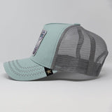 GOLDSTAR TRUCKER HAT - GS242- AQUA