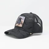 GOLDSTAR TRUCKER HAT - GS185 - BLACK