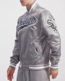 PRO STANDARD CHICAGO WHITE SOX STAIN JACKET - LCW6314456 - GREY
