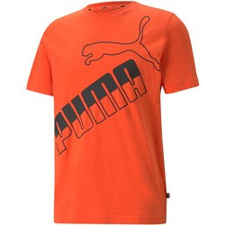 PUMA BIG LOGO T-SHIRT - 58577179 - ORANGE