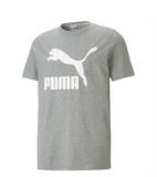 PUMA CLASSIC LOGO T-SHIRT - 59774003 - GREY