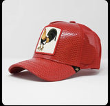 GOLDSTAR TRUCKER HAT - 1035 - ROOSTER RED