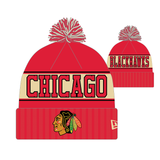 NEW ERA CHICAGO BLACKHAWKS BEANIE - 60652880