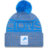 NEW ERA DETROIT LION 2025 SIDLINE POM KNIT - 60733948