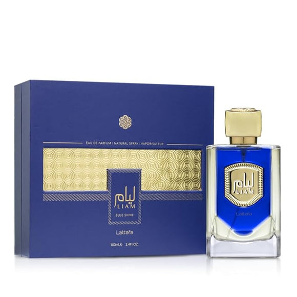 LATTAFA LIAM BLUE SHINE EAU DE PARFUM 3.4FL.OZ