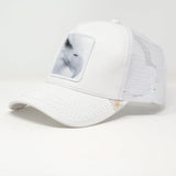 GOLDSTAR TRUCKER HAT - GS219 - WHITE EAGLE