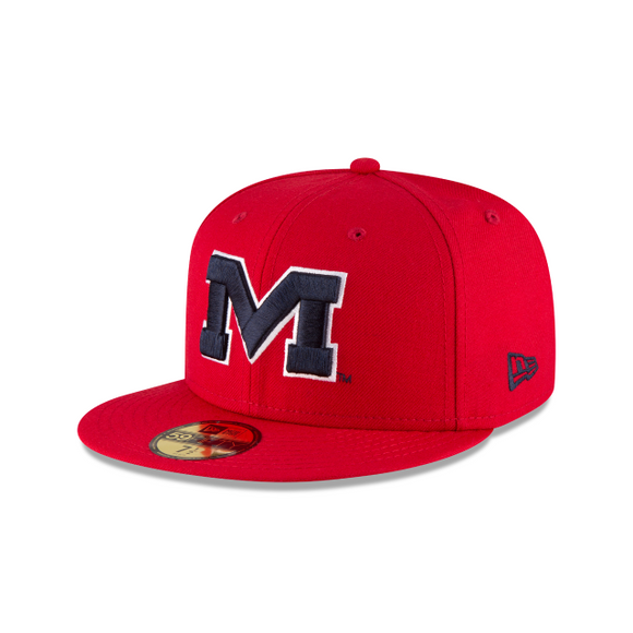 NEW ERA FITTED 59FIFTY - MISSISSIPPI OLE MISS - 70338018