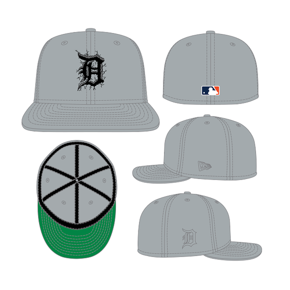 NEW ERA FITTED 59FIFTY  CRACKED - DETROIT TIGERS - 60693544