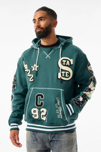 JORDAN CRAIG STATE CHAMP HOODIE - 8834H - KELLY FOREST