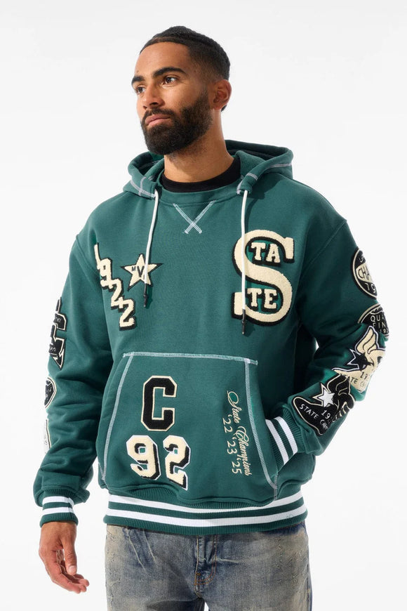 JORDAN CRAIG STATE CHAMP HOODIE - 8834H - KELLY FOREST