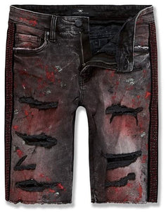 JORDAN CRAIG JEAN SHORT - J3167S - BRED