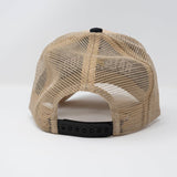 GOLDSTAR TRUCKER HAT - GS162 - TAN/BLK