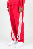 REBEL MINDS STRIPE NYLON PANTS - A00-14405 - RED