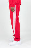 REBEL MINDS STRIPE NYLON PANTS - A00-14405 - RED