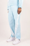 REBEL MINDS STRIPE NYLON PANTS - A00-14405 - LT BLUE