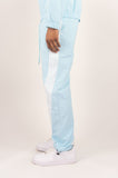 REBEL MINDS STRIPE NYLON PANTS - A00-14405 - LT BLUE