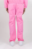 REBEL MINDS STRIPE NYLON PANTS - A00-14405 - PINK