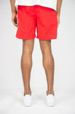 REBEL MINDS STRIPED NYLON SHORTS - A00-14905 - RED