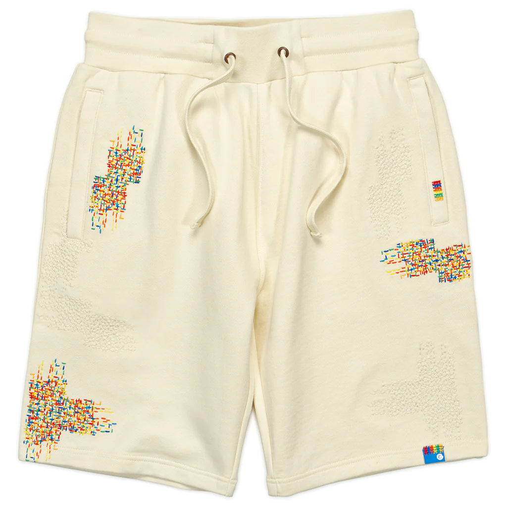 COOKIES FLEECE SHORT SET - 1565K6815 - CREAM – King City Fashion