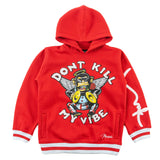 (B) KIDS MAKOBI VIBE HOODIE - M4250 - RED