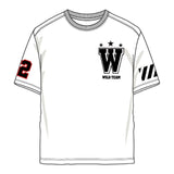 (B) REBEL MIND X WARRIORS T-SHIRT - 851-B173 - WHITE