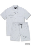 JORDAN CRAIG SEE YOU IN PARADISE SHORT SET - GRAY