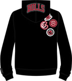 PRO STANDARD CHICAGO BULLS DIY PICK STITCH HOODIE - BCB5515963 - BLK