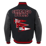 PRO STANDARD CHICAGO BULLS JACKET - BCB6515848 - BLACK/RED
