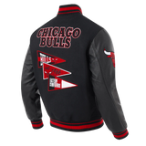 PRO STANDARD CHICAGO BULLS JACKET - BCB6515848 - BLACK/RED